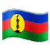 🇳🇨 flag: New Caledonia display on Samsung